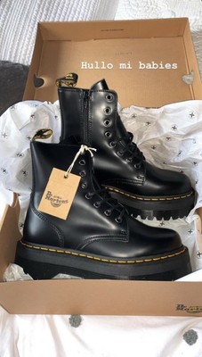 dr martens jadon black polished